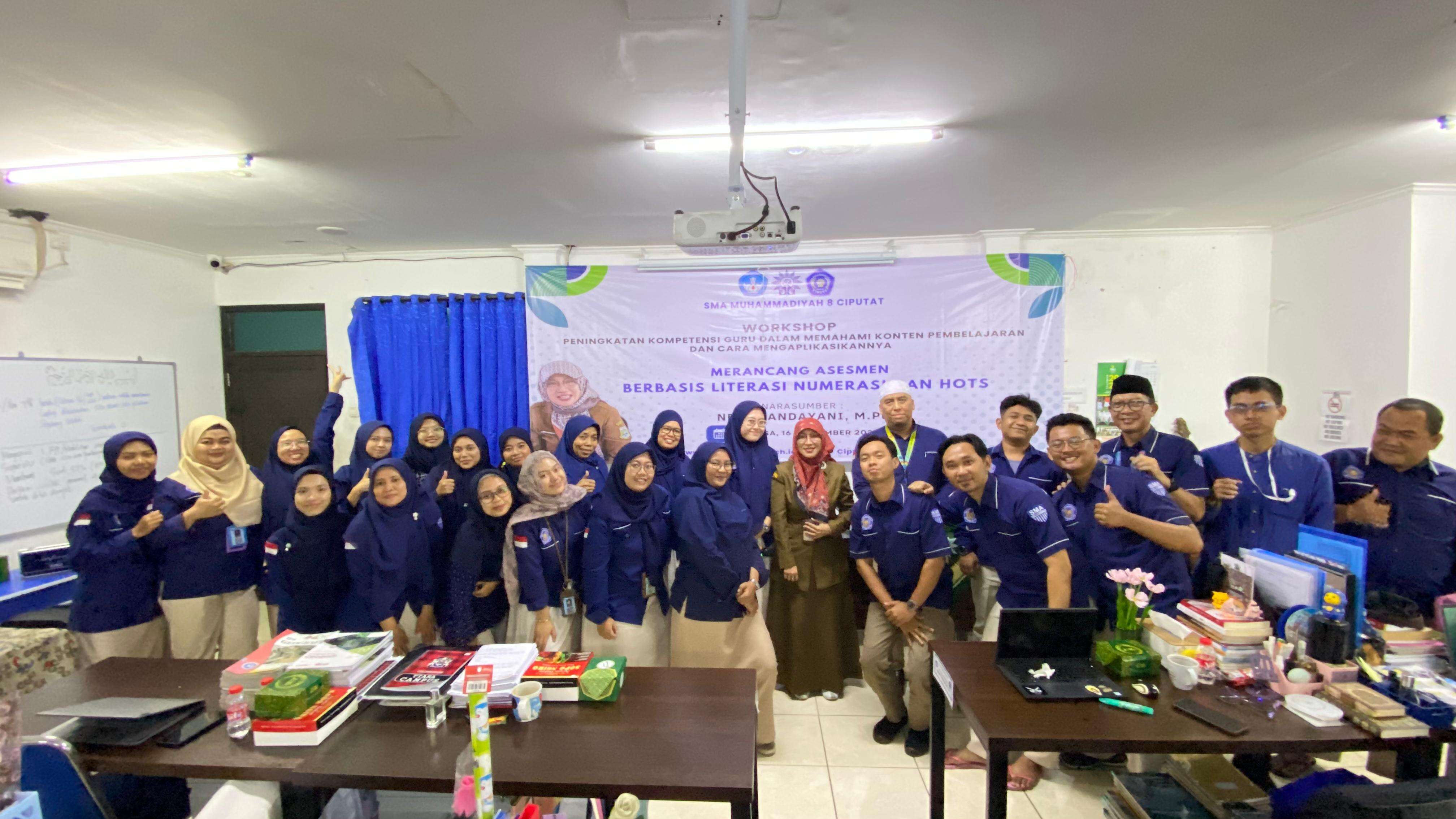 Workshop :Pemantapan Assesment Guru dan Pembuatan Soal Hots